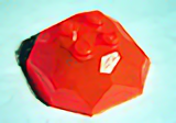 Plaatje in Gallery viewer laden, LEGO® los onderdeel Rots Doorzichtig Neon Oranje 30293