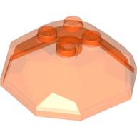 Plaatje in Gallery viewer laden, LEGO® los onderdeel Rots Doorzichtig Neon Oranje 30293