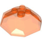 LEGO® los onderdeel Rots Doorzichtig Neon Oranje 30293