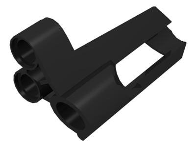 LEGO® los onderdeel Technisch Paneel in kleur Zwart 32528