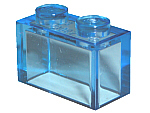 LEGO® los onderdeel Steen Doorschijnend Medium Blauw 3065