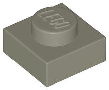 Plaatje in Gallery viewer laden, LEGO® los onderdeel Plaat Algemeen in kleur Donkergrijs 3024