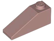 Plaatje in Gallery viewer laden, LEGO® los onderdeel Dakpan Algemeen in kleur Zand Rood 4286