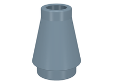 Plaatje in Gallery viewer laden, LEGO® los onderdeel Kegel in kleur Zandblauw 4589
