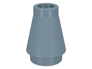 LEGO® los onderdeel Kegel in kleur Zandblauw 4589