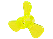 Plaatje in Gallery viewer laden, LEGO® los onderdeel Propellor Doorzichtig Neon Groen 6041
