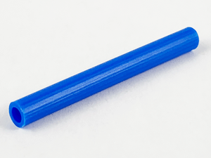 LEGO® los onderdeel Slang Stijf in kleur Blauw 75c04
