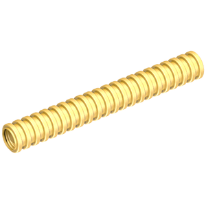 LEGO® los onderdeel Slang Geribbeld Metallic Gold 78c07