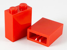 Plaatje in Gallery viewer laden, LEGO® los onderdeel Steen in kleur Rood 3245b