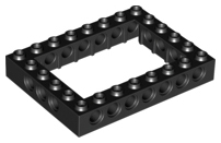 LEGO® los onderdeel Technische Steen in kleur Zwart 32532