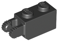 LEGO® los onderdeel Scharnier in kleur Zwart 30365