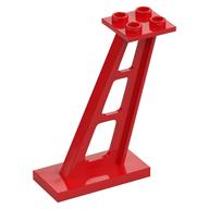 Plaatje in Gallery viewer laden, LEGO® los onderdeel Steunpilaar in kleur Rood 4476b
