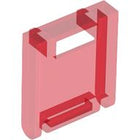 LEGO® los onderdeel Container in kleur Doorzichtig Rood 4346
