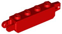 Plaatje in Gallery viewer laden, LEGO® los onderdeel Scharnier in kleur Rood 30387