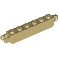 LEGO® los onderdeel Scharnier in kleur Geelbruin 30388