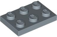 Plaatje in Gallery viewer laden, LEGO® los onderdeel Plaat Algemeen in kleur Zandblauw 3021
