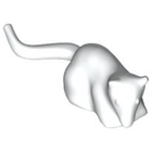 LEGO® los onderdeel Landdier in kleur Wit 40234