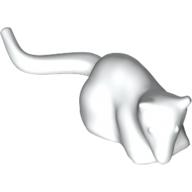 LEGO® los onderdeel Landdier in kleur Wit 40234