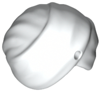 Plaatje in Gallery viewer laden, LEGO® los onderdeel Hoofddeksels in kleur Wit 40235