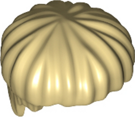 LEGO® los onderdeel Haar in kleur Geelbruin x219