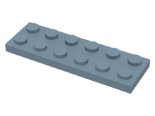 Plaatje in Gallery viewer laden, LEGO® los onderdeel Plaat Algemeen in kleur Zandblauw 3795