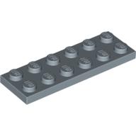 LEGO® los onderdeel Plaat Algemeen in kleur Zandblauw 3795