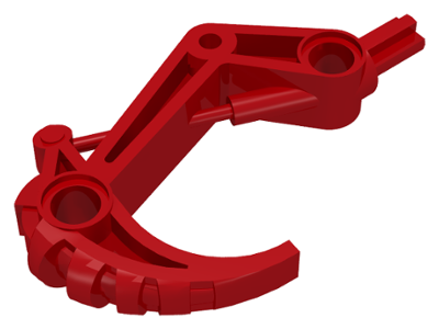LEGO® los onderdeel Bionicle in kleur Rood 32551