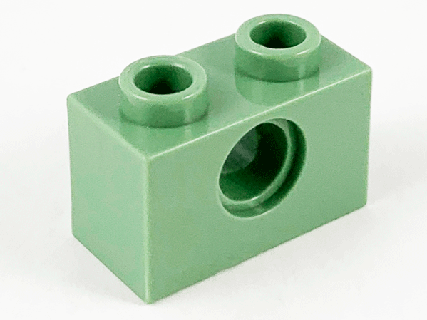 LEGO® los onderdeel Technische Steen in kleur Zandgroen 3700
