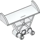 LEGO® los onderdeel Voertuig in kleur Wit 30626