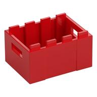 LEGO® los onderdeel Container in kleur Rood 30150