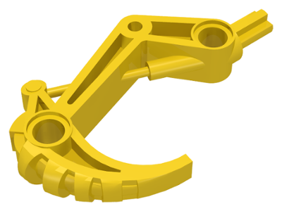 LEGO® los onderdeel Bionicle in kleur Geel 32551