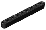 Plaatje in Gallery viewer laden, LEGO® los onderdeel Technische Hefbalk in kleur Zwart 40490
