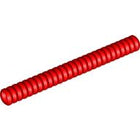 LEGO® los onderdeel Slang Geribbeld in kleur Rood 78c09