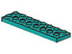 LEGO® los onderdeel Technische Plaat Donker Turkoois 3738