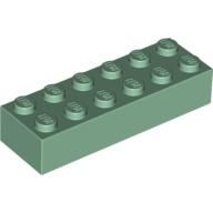 Plaatje in Gallery viewer laden, LEGO® los onderdeel Steen in kleur Zandgroen 2456