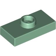 Plaatje in Gallery viewer laden, LEGO® los onderdeel Plaat Aangepast in kleur Zandgroen 3794a