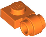 Plaatje in Gallery viewer laden, LEGO® los onderdeel Plaat Aangepast in kleur Oranje 4081b