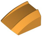 LEGO® los onderdeel Dakpan Gebogen Medium Oranje 30602
