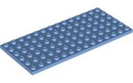 LEGO® los onderdeel Plaat Algemeen Medium Blauw 3456