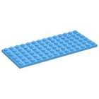 LEGO® los onderdeel Plaat Algemeen Medium Blauw 3456
