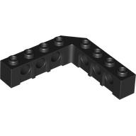LEGO® los onderdeel Technische Steen in kleur Zwart 32555
