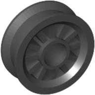 Plaatje in Gallery viewer laden, LEGO® los onderdeel Wiel in kleur Zwart 30155