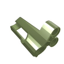 Plaatje in Gallery viewer laden, LEGO® los onderdeel Technisch Paneel Metallic Green 32527