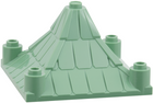 LEGO® los onderdeel Dak in kleur Zandgroen 30614