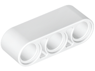 LEGO® los onderdeel Technische Hefbalk in kleur Wit 32523