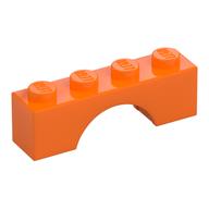 Plaatje in Gallery viewer laden, LEGO® los onderdeel Steen Boog in kleur Oranje 3659