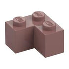 LEGO® los onderdeel Steen in kleur Zand Rood 2357