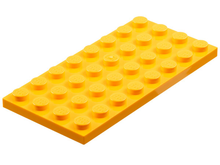 Plaatje in Gallery viewer laden, LEGO® los onderdeel Plaat Algemeen Medium Oranje 3035