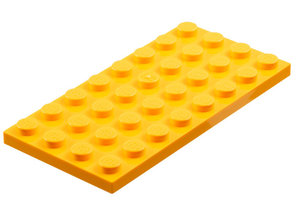 LEGO® los onderdeel Plaat Algemeen Medium Oranje 3035
