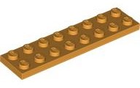LEGO® los onderdeel Plaat Algemeen Medium Oranje 3034